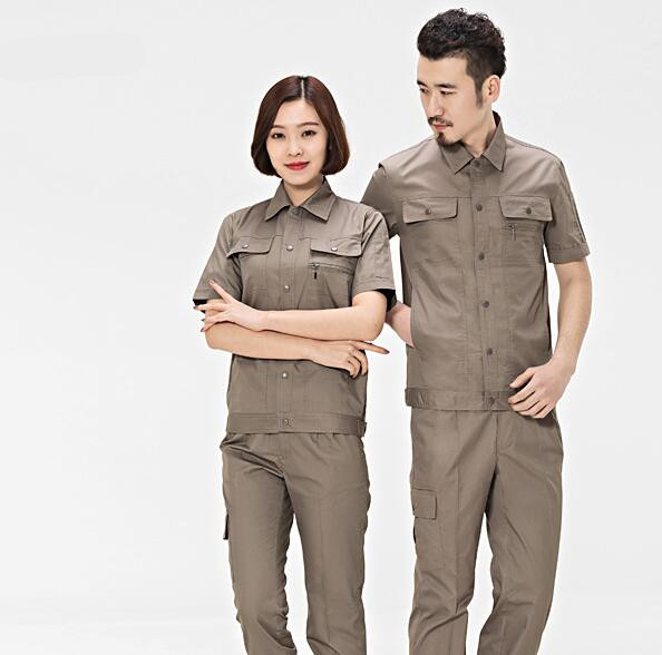 夏装工作服